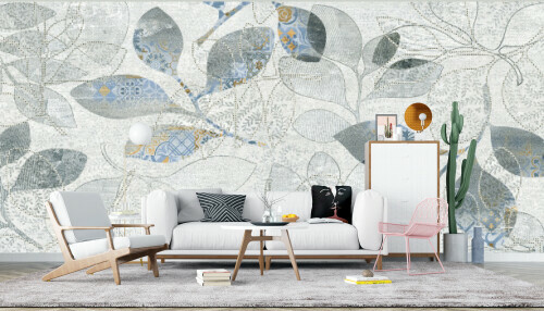 Elegant Foliage Mosaic