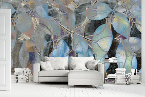 Metallic Leaf Impressions