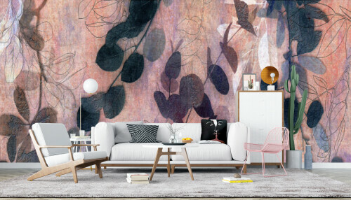 Whispering Florals Mural