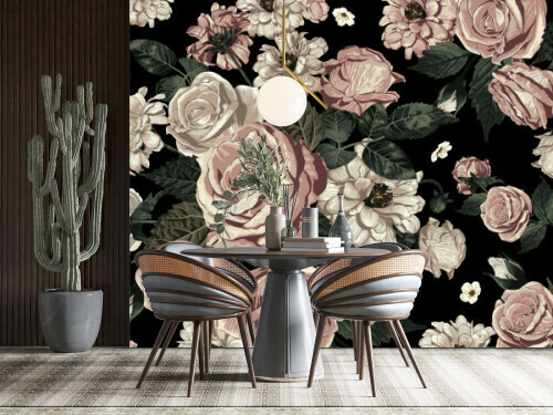 Elegant Rose Garden