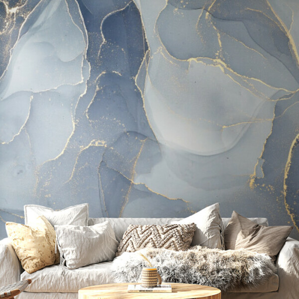 Elegant Gold Vein Marble
