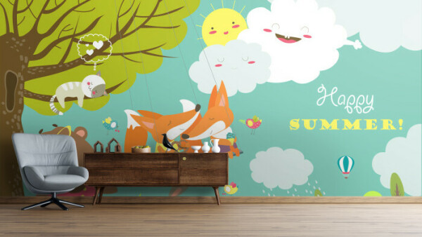 Happy Summer Animals