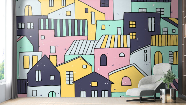 Colorful Townscape