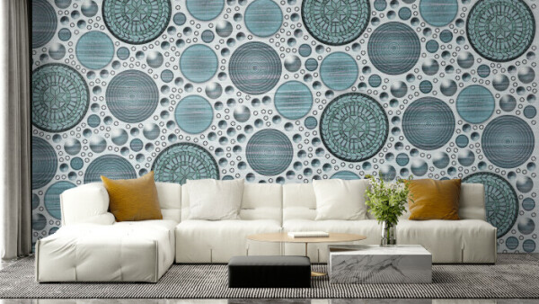 Geometric Aqua Sphere
