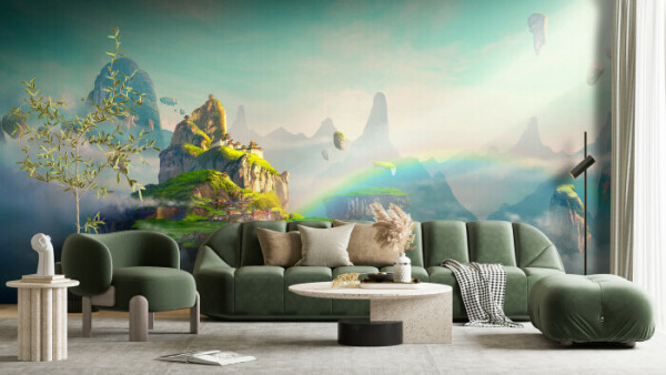 Mystical Floating Islands