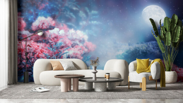 Moonlit Garden Dreams