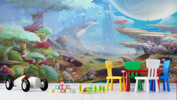 Mystic Fantasy Landscape