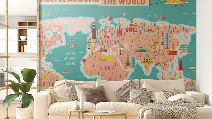 World Explorer Map