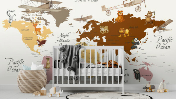 Animal World Map