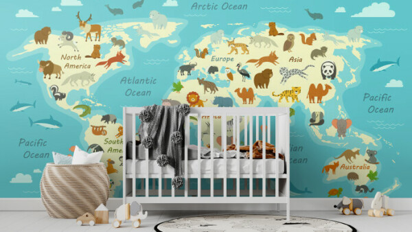 Animal World Map