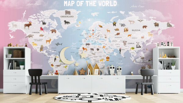 Animal World Map