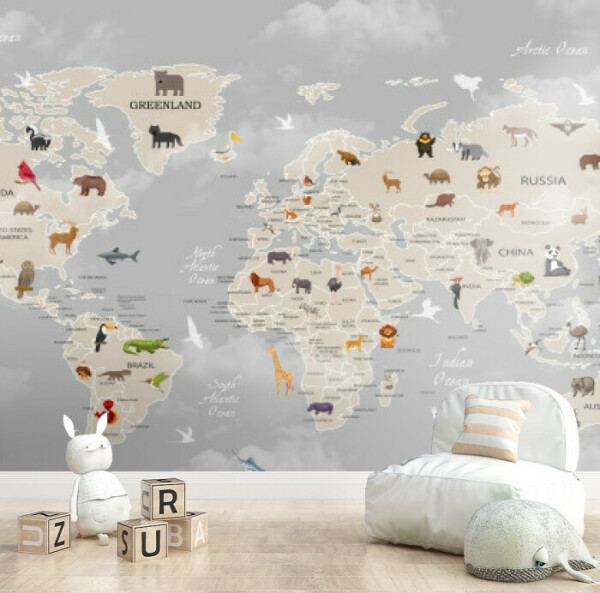 Animal World Map
