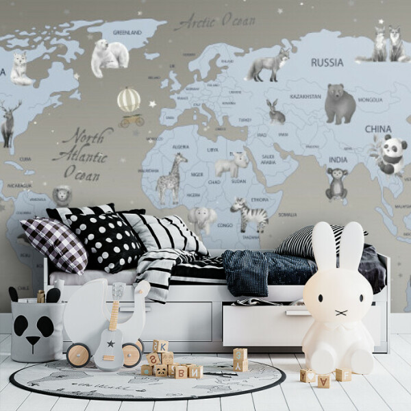 Animal World Map