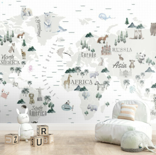 World Explorer Animals Map