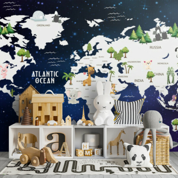 World Explorer Map