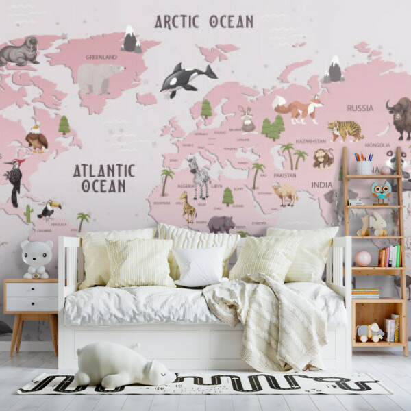 Animal World Map