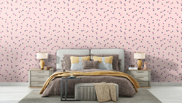 Pink Whimsy Polka Dots