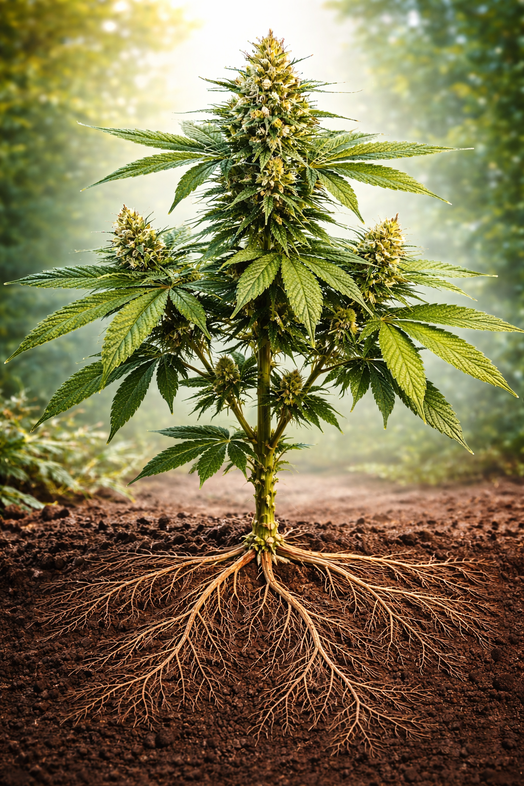 Der Aufbau der Cannabispflanze – Anatomie und wichtige Pflanzenteile