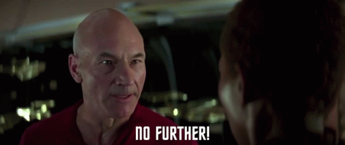 Picard drawing a line, right HERE