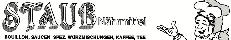 altes Logo von Staub Nährmittel