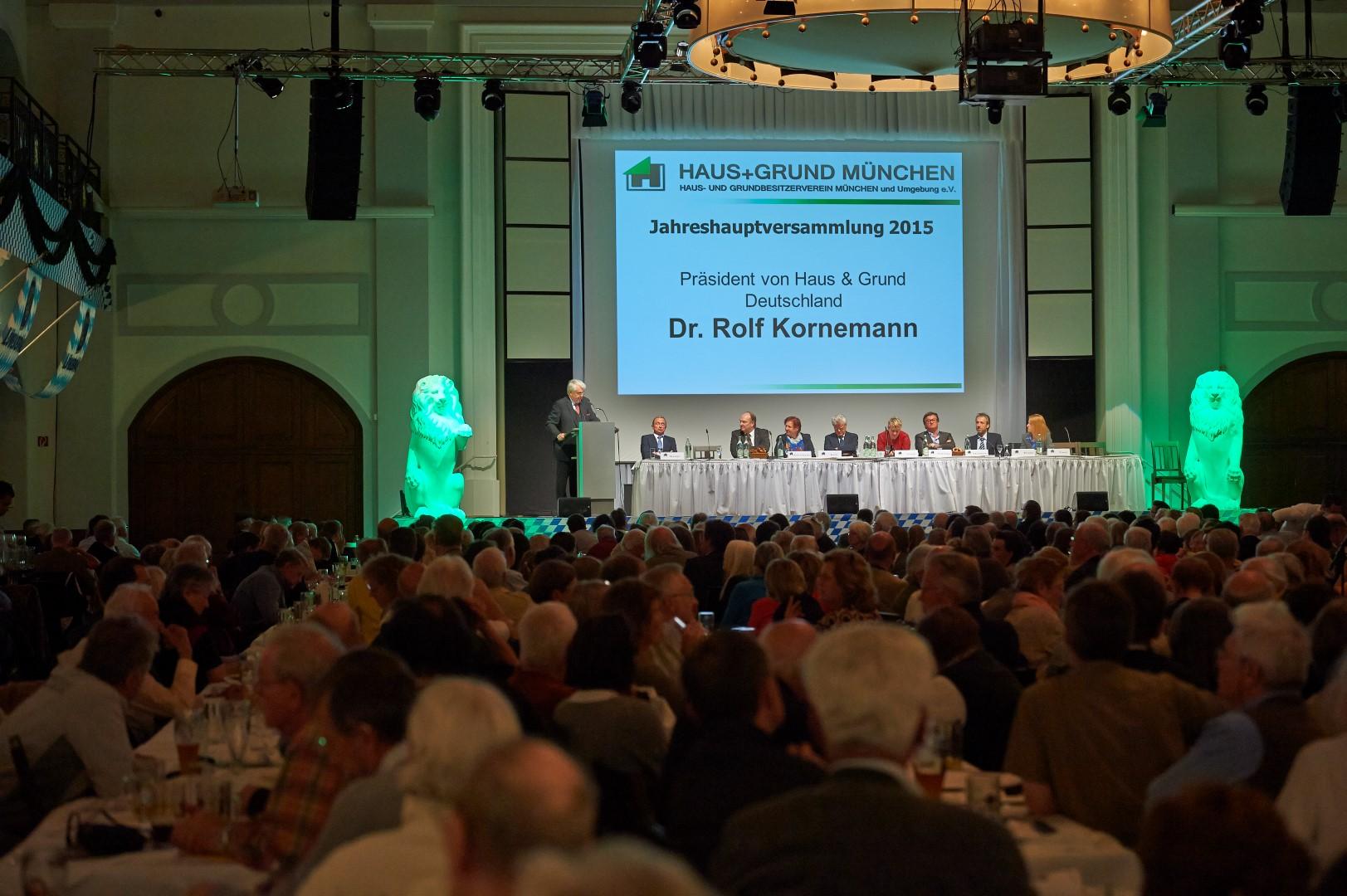 Jahreshauptversammlung 2015