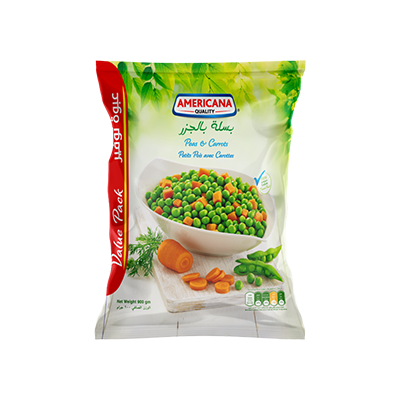 PEAS & CARROTS 900GM