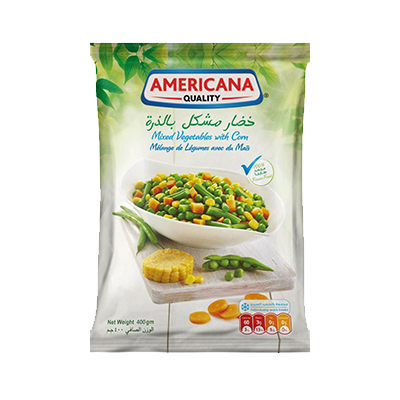 MIXED VEGETABLES (4-WAY) 400GM
