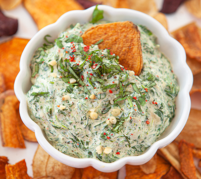 COLD SPINACH DIP