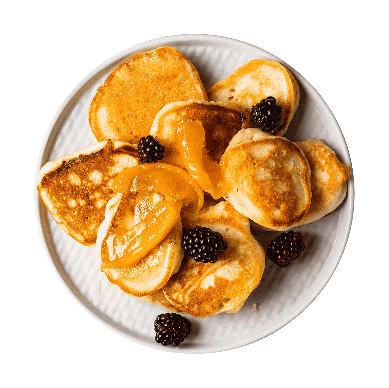 Apricot & Sultans Pancakes Dessert