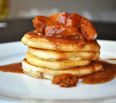 Apricot & Sultans Pancakes Dessert