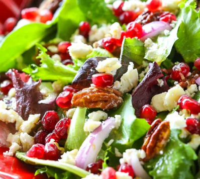 Pomegranate Feta Salad