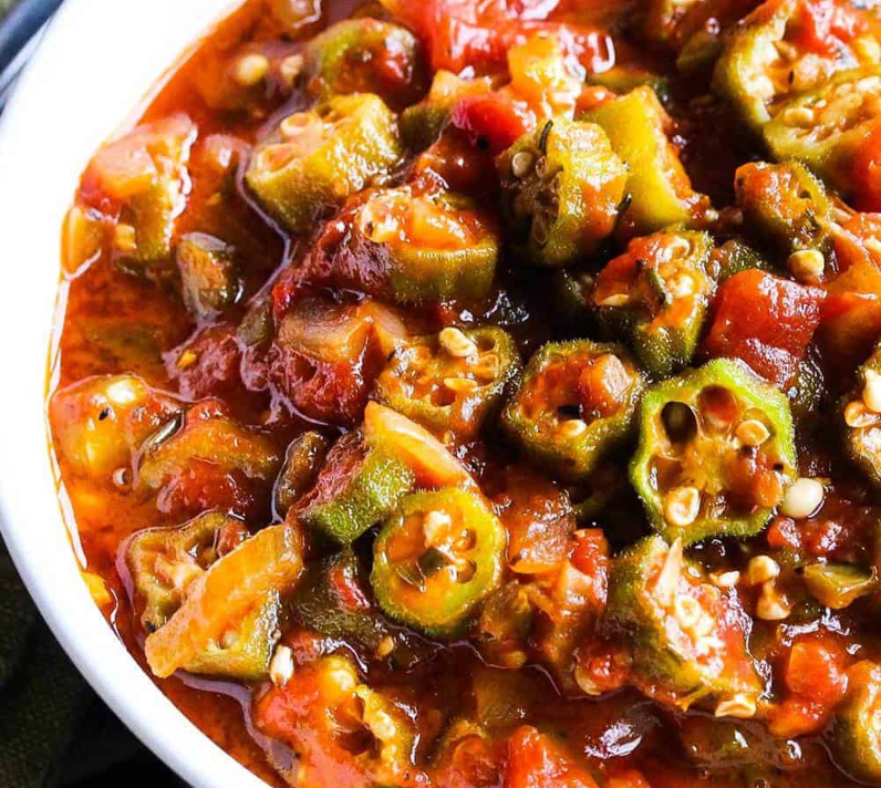 OKRA TOMATO STEW
