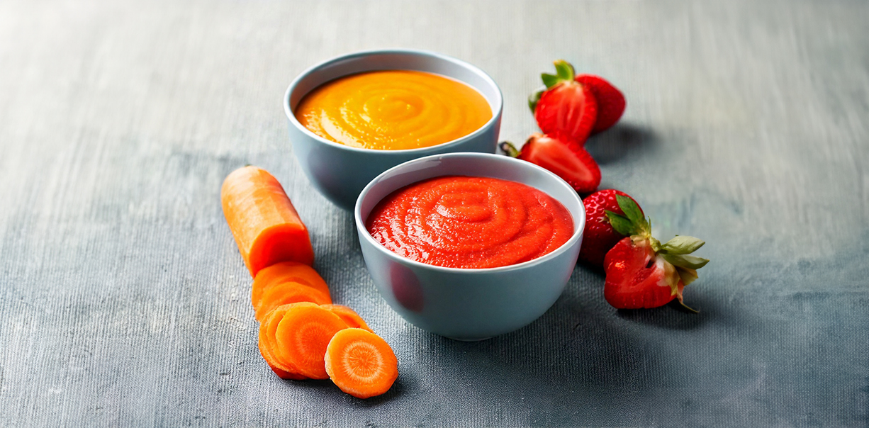 VEGETABLES & FRUITS PUREE