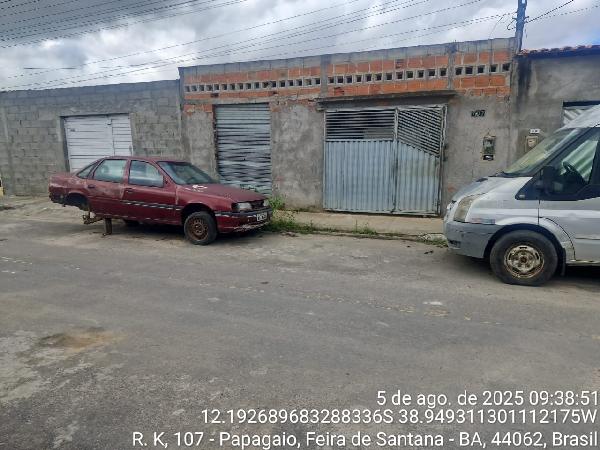Vende-se em Feira De Santana-BA  Casa, 41.56 de área total, 41.56 de área privativa, 132.95 de área do terreno,  2_qto(s), a.serv, WC, 1_sala(s), cozinha.