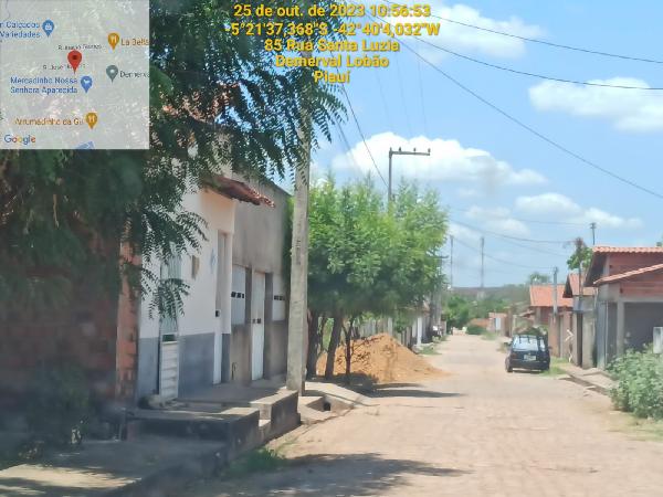 Vende-se em Demerval Lobao-PI  Casa, 61.60 de área total, 61.60 de área privativa, 200.00 de área do terreno,  2_qto(s), a.serv, WC, 1_sala(s), cozinha.