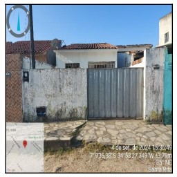 Vende-se em Santa Rita-PB  Casa, 69.85 de área privativa, 150.00 de área do terreno,  2_qto(s), a.serv, WC, 1_sala(s), cozinha, 1_vaga(s) de garagem.