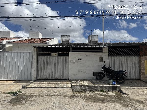 Vende-se em Santa Rita-PB  Casa, 57.26 de área total, 57.26 de área privativa, 100.00 de área do terreno,  2_qto(s), a.serv, WC, 1_sala(s), cozinha, Terraco.