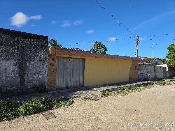 Vende-se em Santa Rita-PB  Casa, 69.30 de área total, 69.30 de área privativa, 250.00 de área do terreno,  2_qto(s), a.serv, WC, 1_sala(s), cozinha, Terraco.