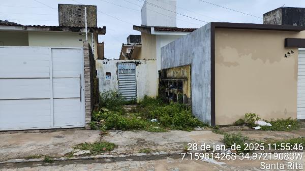 Vende-se em Santa Rita-PB  Casa, 42.00 de área privativa, 48.00 de área do terreno,  2_qto(s), a.serv, WC, 1_sala(s), cozinha, Terraco, 1_vaga(s) de garagem.