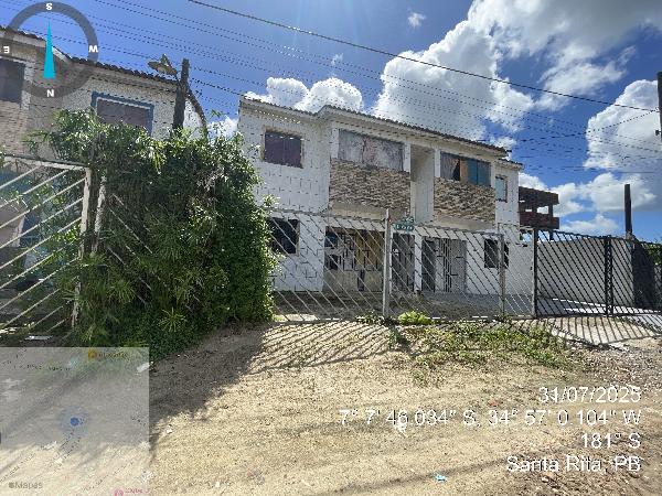 Vende-se em Santa Rita-PB  apto, 47.90 de área total, 47.90 de área privativa,  2_qto(s), a.serv, WC, 1_sala(s), cozinha, Terraco, 1_vaga(s) de garagem.