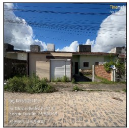 Vende-se em Santa Rita-PB  Casa, 42.00 de área privativa, 48.00 de área do terreno,  2_qto(s), a.serv, WC, 1_sala(s), cozinha, Terraco, 1_vaga(s) de garagem.