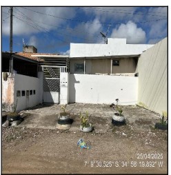 Vende-se em Santa Rita-PB  Casa, 52.00 de área privativa, 100.00 de área do terreno,  2_qto(s), a.serv, WC, 1_sala(s), cozinha, Terraco, 1_vaga(s) de garagem.