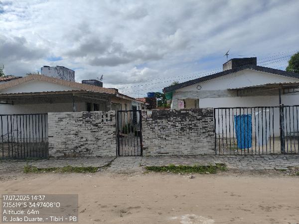Vende-se em Santa Rita-PB  Casa, 58.39 de área total, 58.39 de área privativa, 90.00 de área do terreno,  2_qto(s), a.serv, WC, 1_sala(s), cozinha, Terraco.