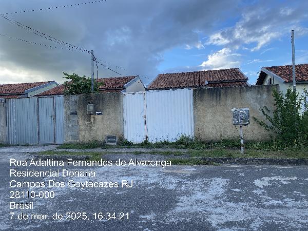 Vende-se em Campos Dos Goytacazes-RJ  Casa, 45.46 de área total, 45.46 de área privativa, 150.00 de área do terreno,  2_qto(s), varanda, a.serv, WC, 1_sala(s), cozinha.