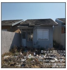 Vende-se em Campos Dos Goytacazes-RJ  Prédio, 51.40 de área privativa, 140.00 de área do terreno,  2_qto(s), varanda, a.serv, WC, 1_sala(s), cozinha.