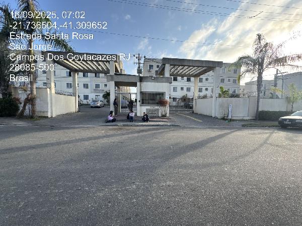 Vende-se em Campos Dos Goytacazes-RJ  apto, 55.26 de área total, 41.85 de área privativa,  2_qto(s), WC, 1_sala(s), cozinha.