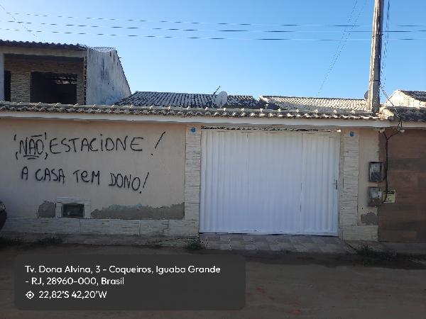Vende-se em Iguaba Grande-RJ  Casa, 57.29 de área total, 57.29 de área privativa, 225.39 de área do terreno,  2_qto(s), a.serv, WC, 1_sala(s), cozinha, 1_vaga(s) de garagem.
