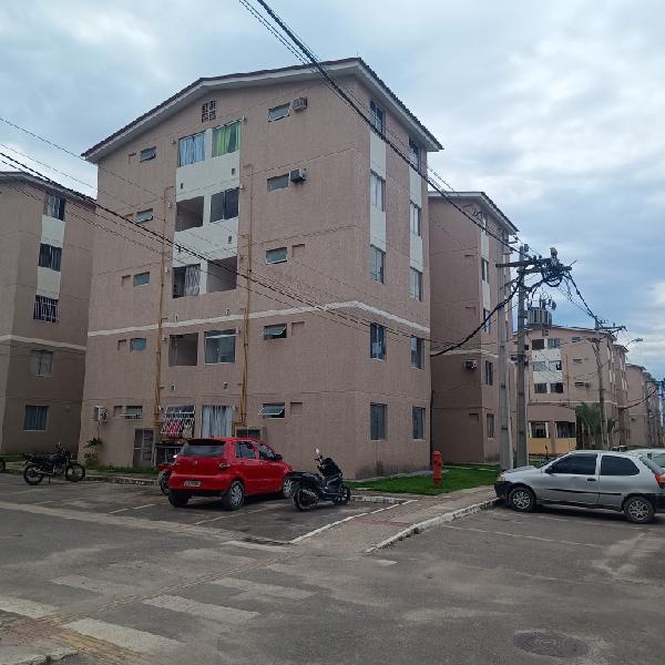 Vende-se em Itaborai-RJ  apto, 43.95 de área privativa,  2_qto(s), WC, 1_sala(s), cozinha, 1_vaga(s) de garagem.