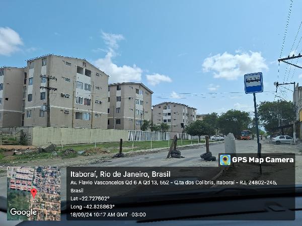 Vende-se em Itaborai-RJ  apto, 43.95 de área privativa,  2_qto(s), WC, 1_sala(s), cozinha, 1_vaga(s) de garagem.
