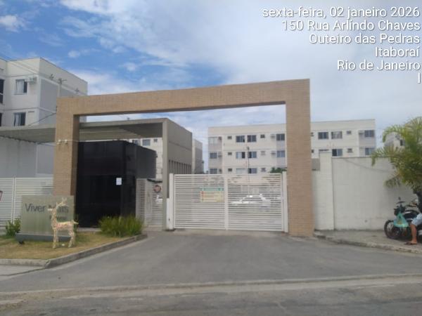 Vende-se em Itaborai-RJ  apto, 45.11 de área privativa,  1_qto(s), a.serv, WC, 1_sala(s), cozinha, 1_vaga(s) de garagem.